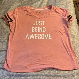 Just Being Awesome Shirt